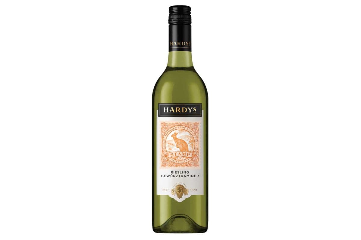 Hardy's Riesling Gewurztraminer (1 x 750 ml Bottle)