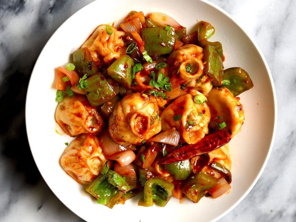 Chilli Momo (6 pcs) Chicken