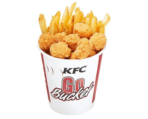 BARIL SUR LE POUCE – POULET POP-CORN
