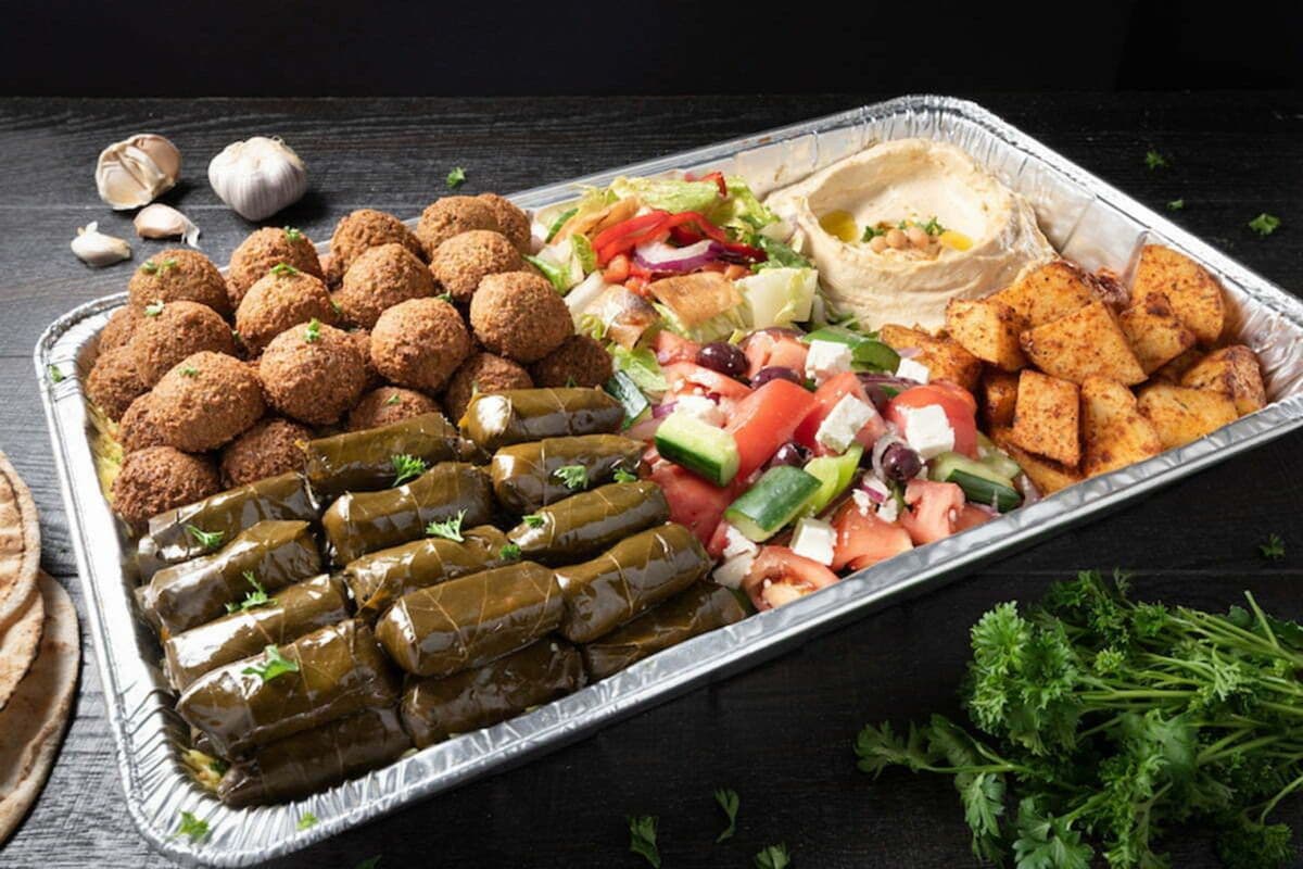 Family Vegetarian Plate (Serves 4 People)