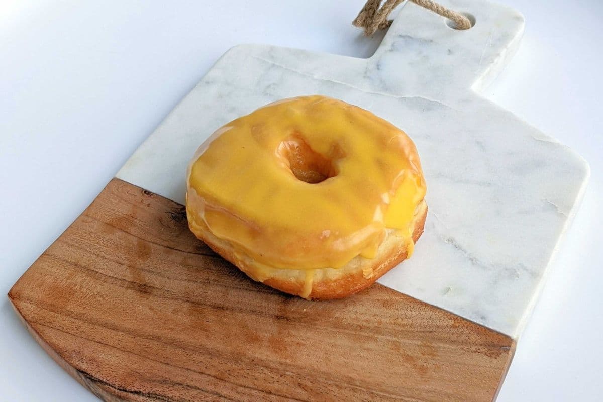 Mango Glazed Donut