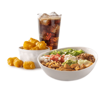 Chicken Burrito Bowl Combo