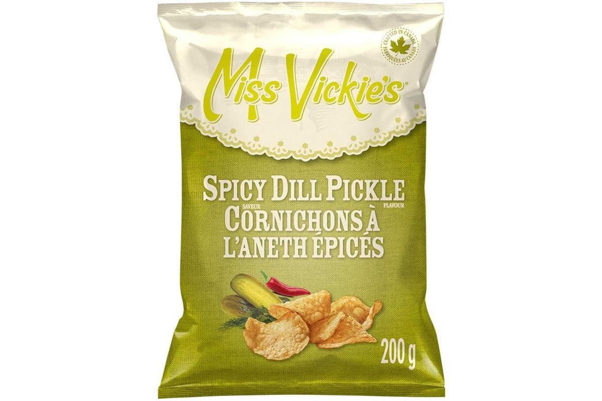 Lay's · Miss Vickie's Spicy Dill Pickle Chips (200g)