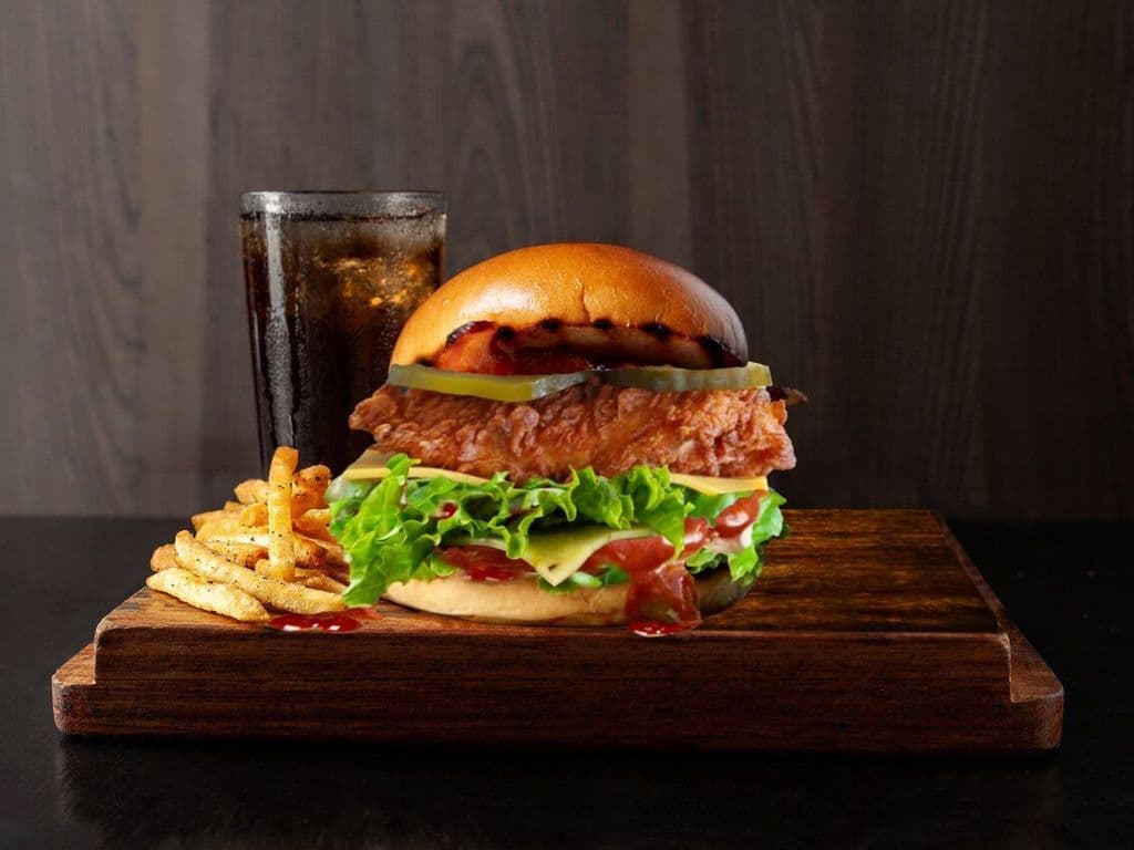 Crispy Chicken Burger Combo