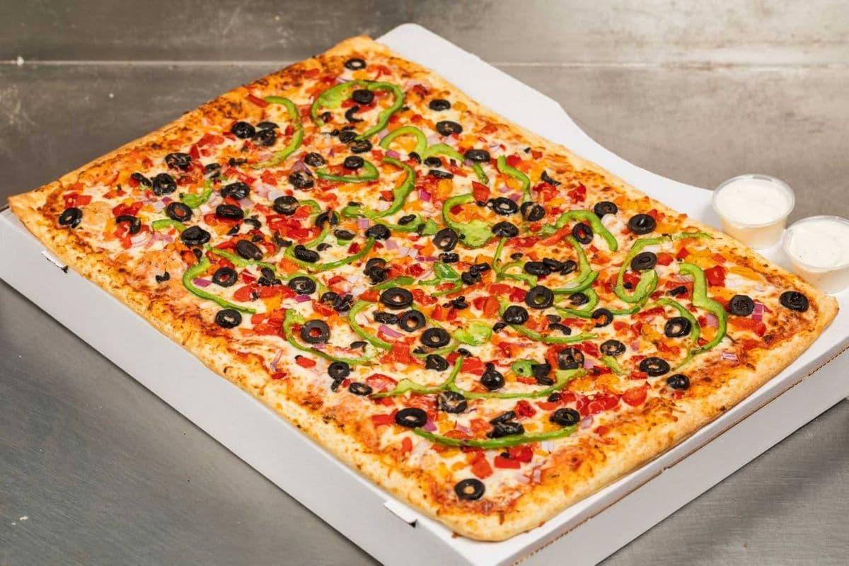 Three Topping Party Pizza