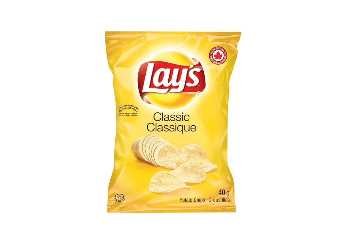 Lay's Croustilles Classique® / Lay's Classic® Potato Chips (220 Cals)