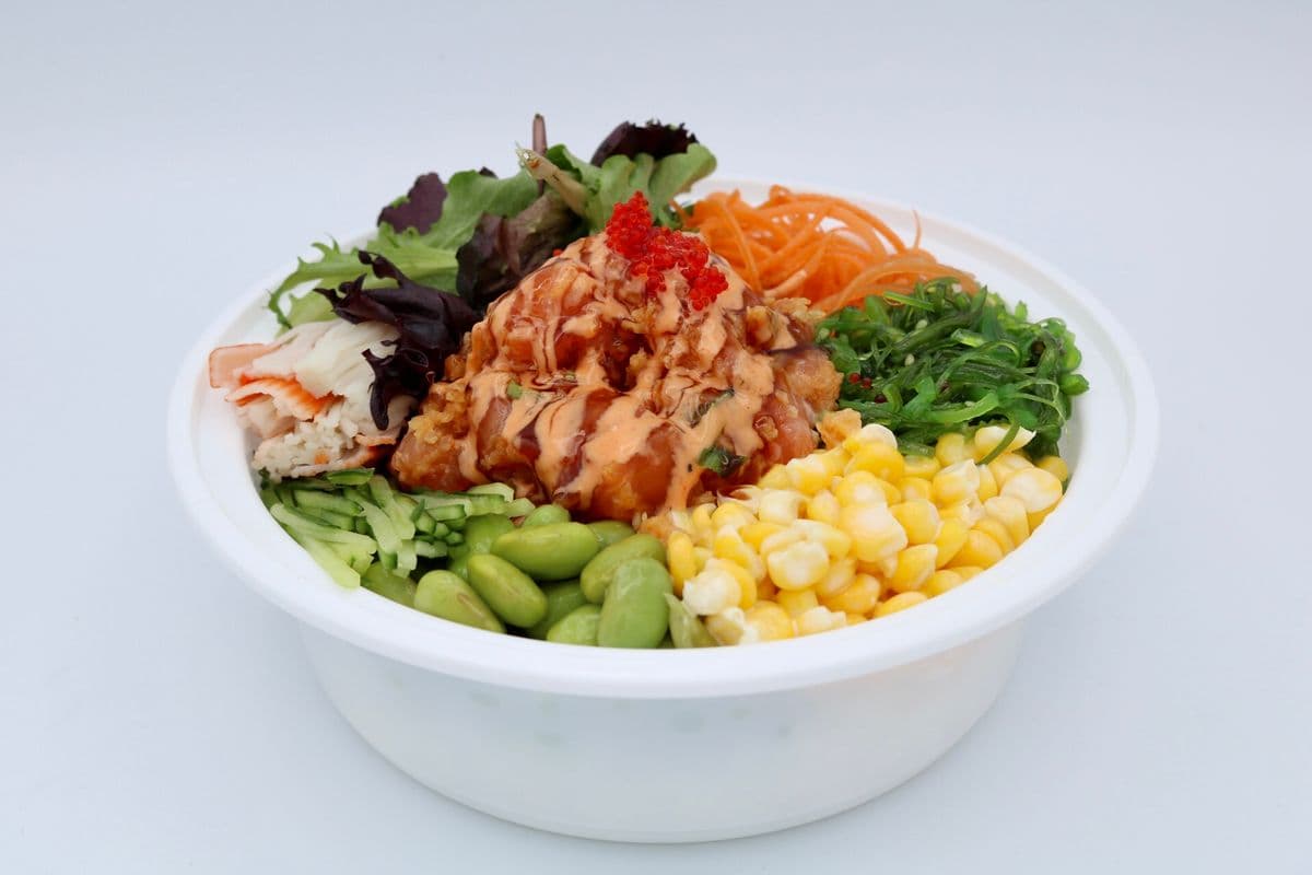 Wednesday Spicy Salmon Poke Bowl