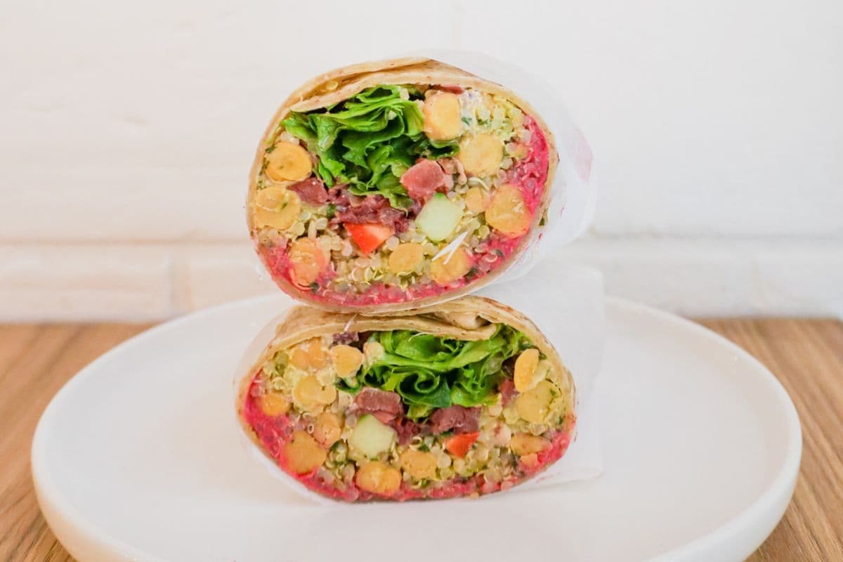 Twisted Tabbouleh Wrap
