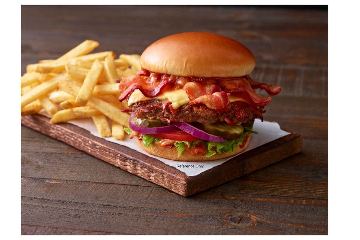 Bacon Cheeseburger Platter