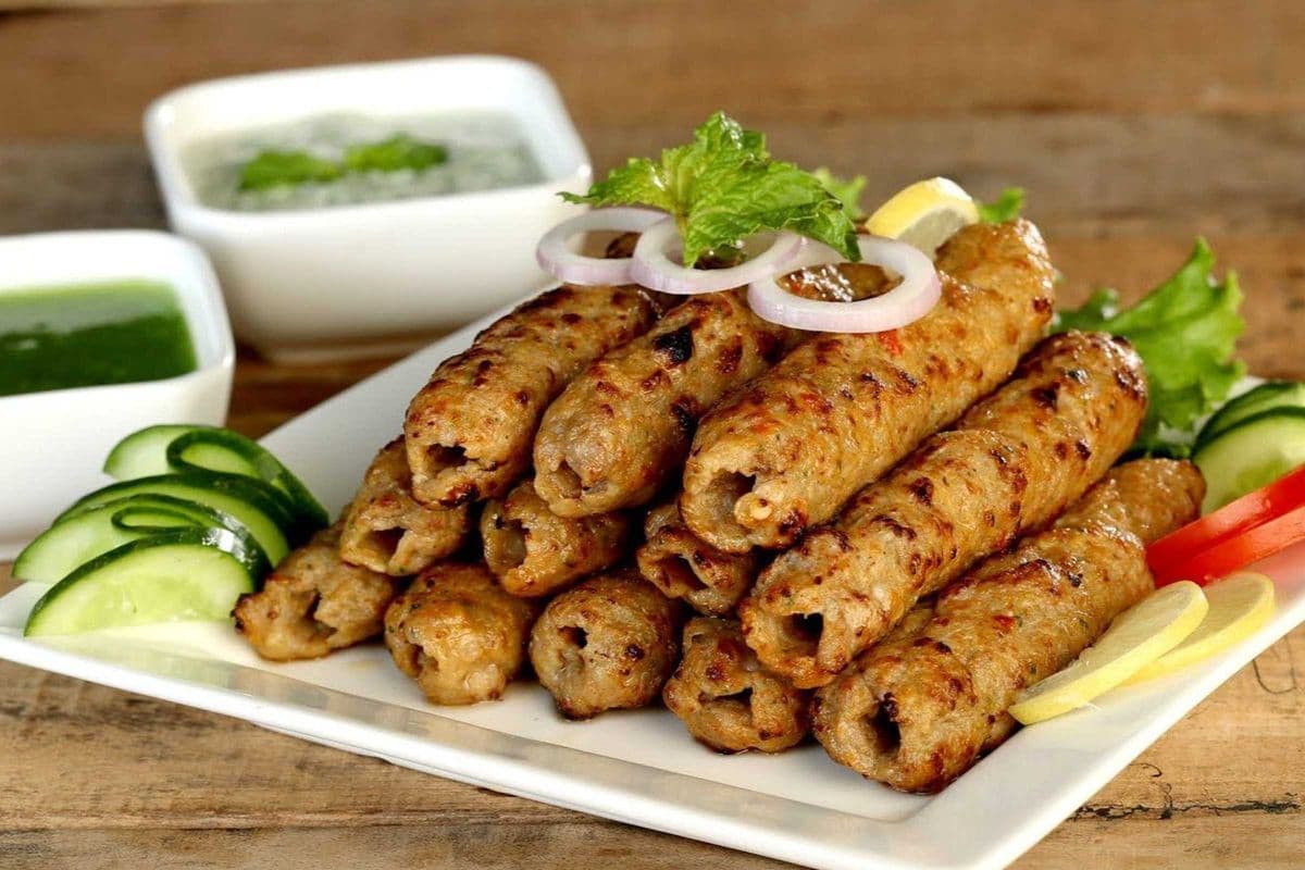 Poulet Seekh Kabab / Chicken Seekh Kabab