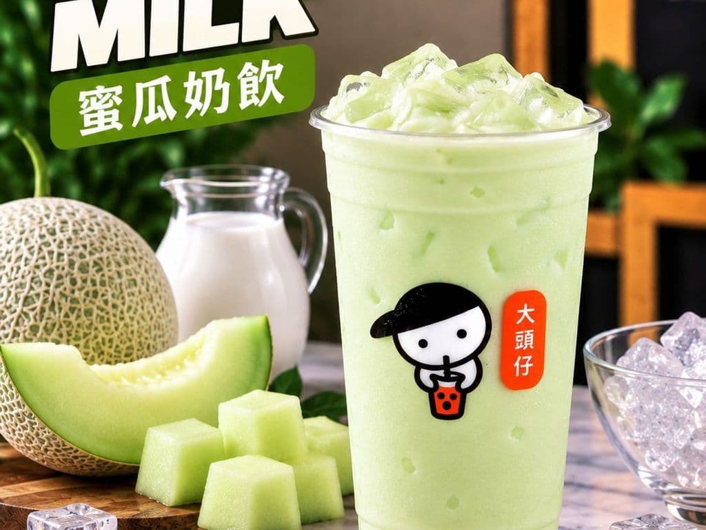 Milky Honeydew Tea (香瓜奶茶)