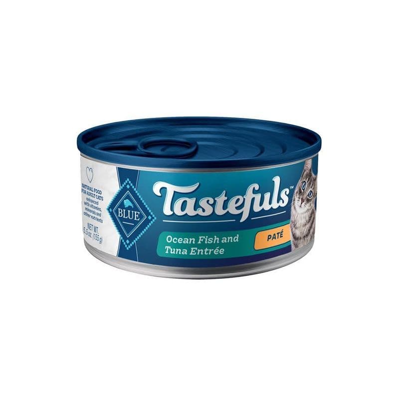Blue Buffalo Tastefuls Cat Ocean Fish and Tuna Entrée Pate 5.5oz