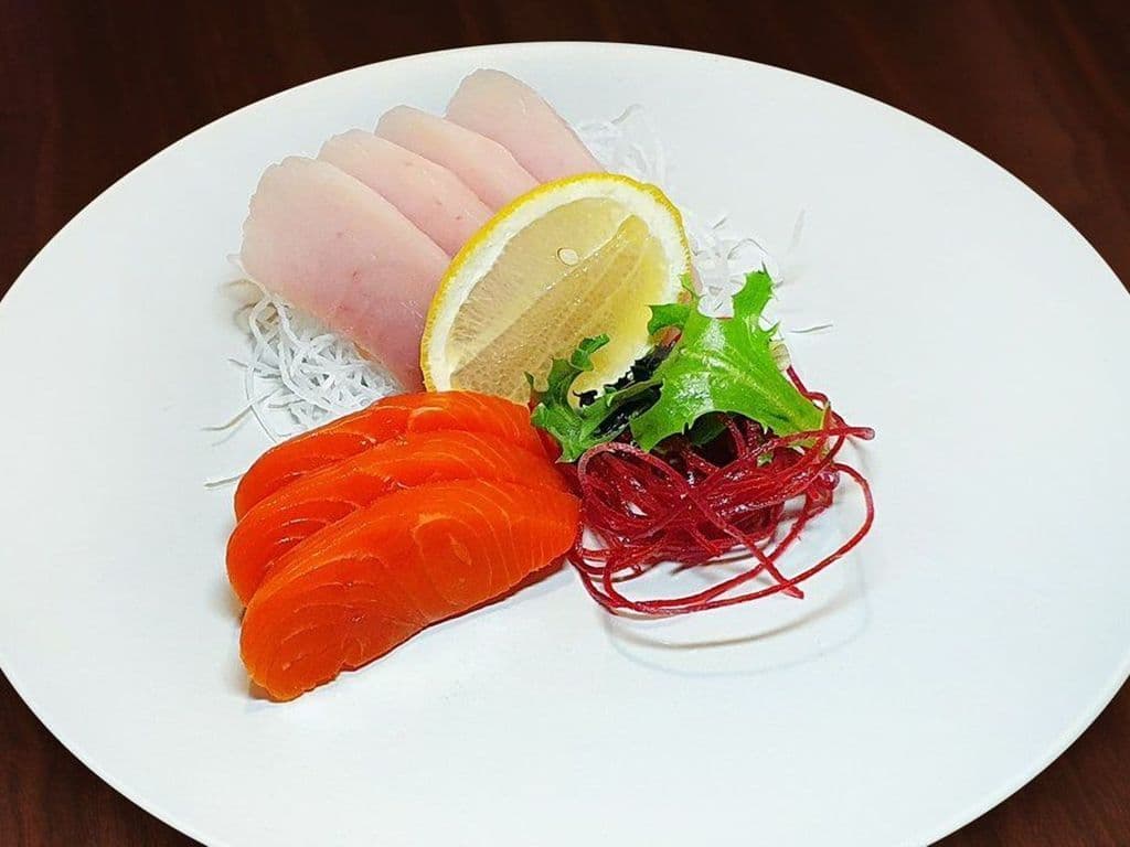 Tuna and Salmon Sashimi