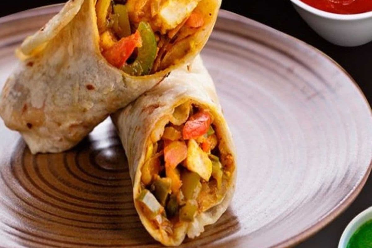 Paneer Tikka Roll