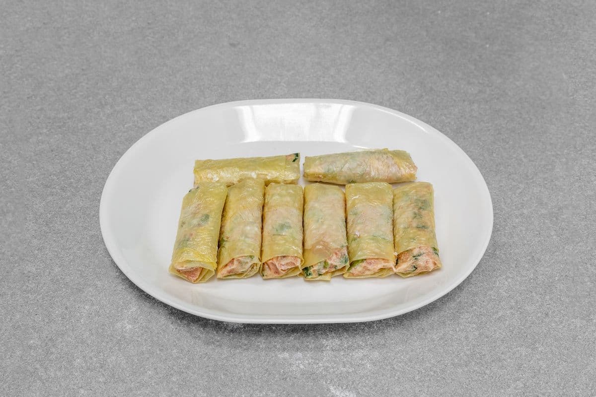 Vegetable Bean Curd 齌腐⽪卷 (8 pcs)