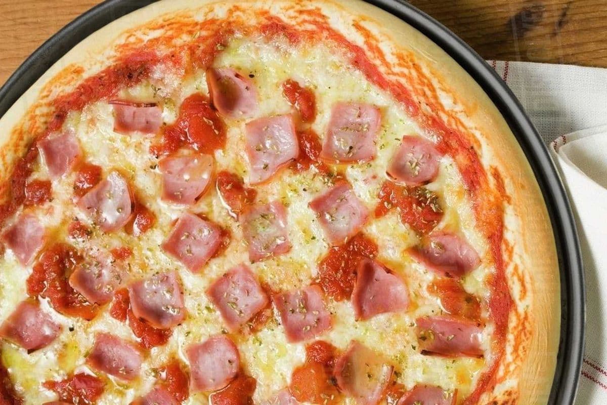 8" Ham Pizza