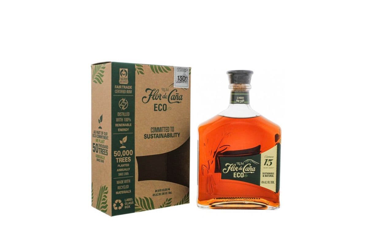 Flor De Cana Eco 15 Yo (1 x 750 ml)