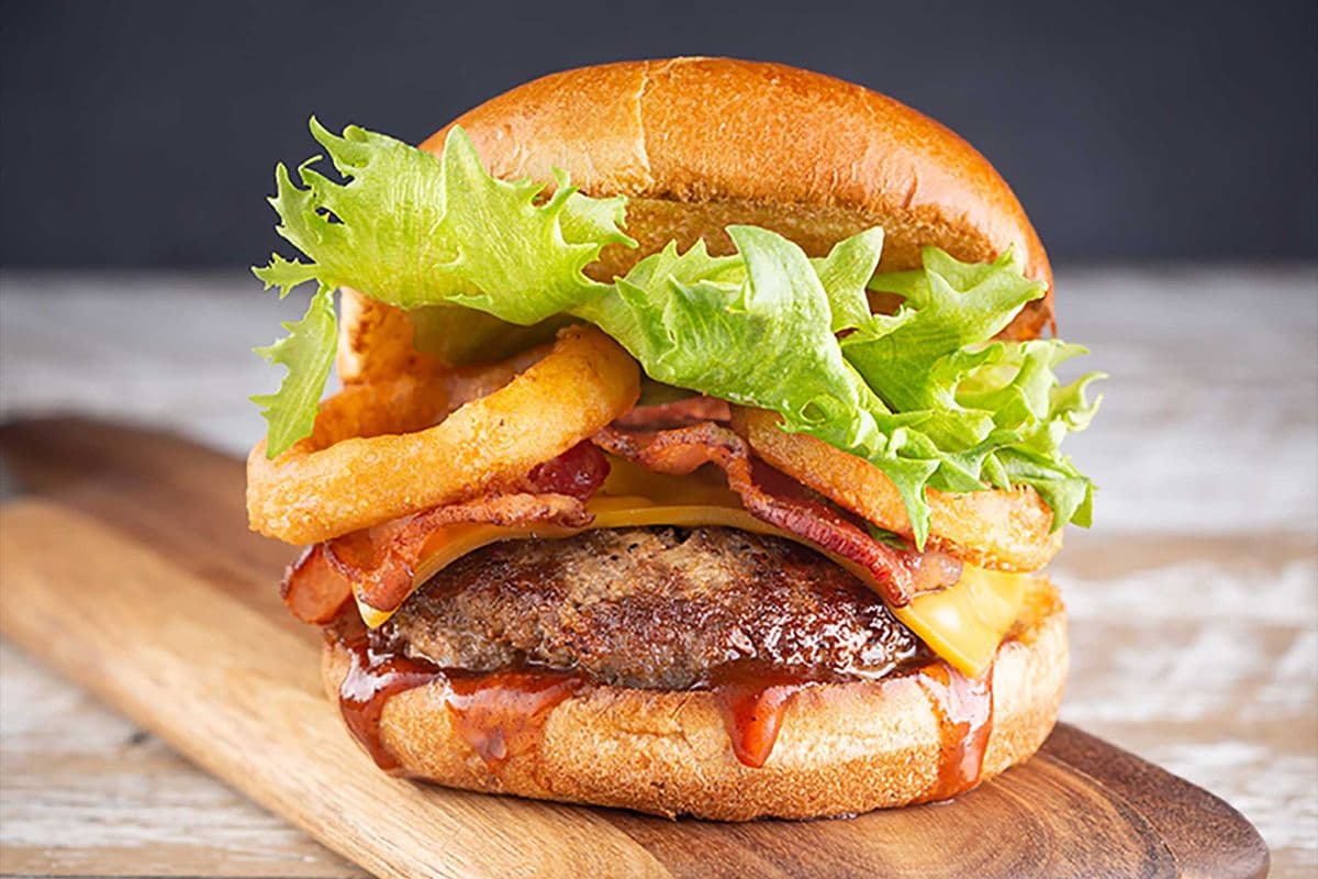 Bacon Ring Burger