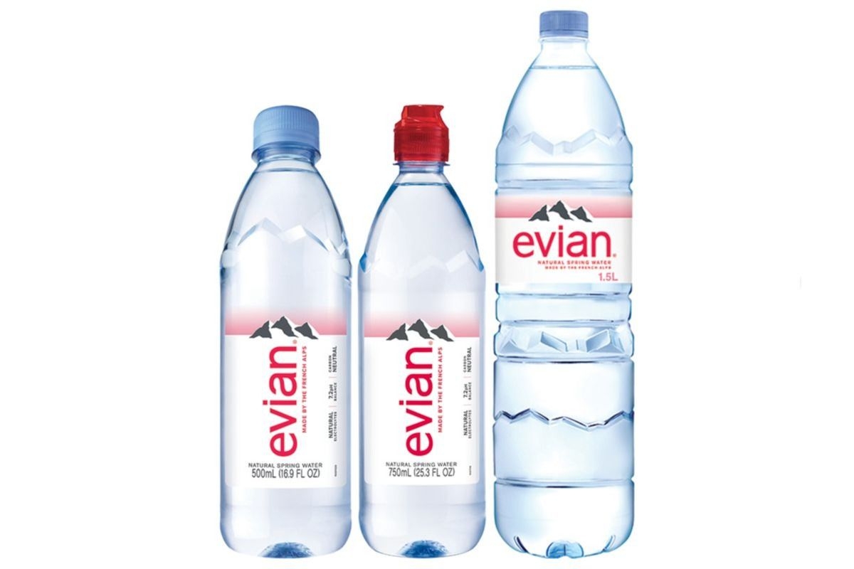 Buy one get two Evian Water Bottle
