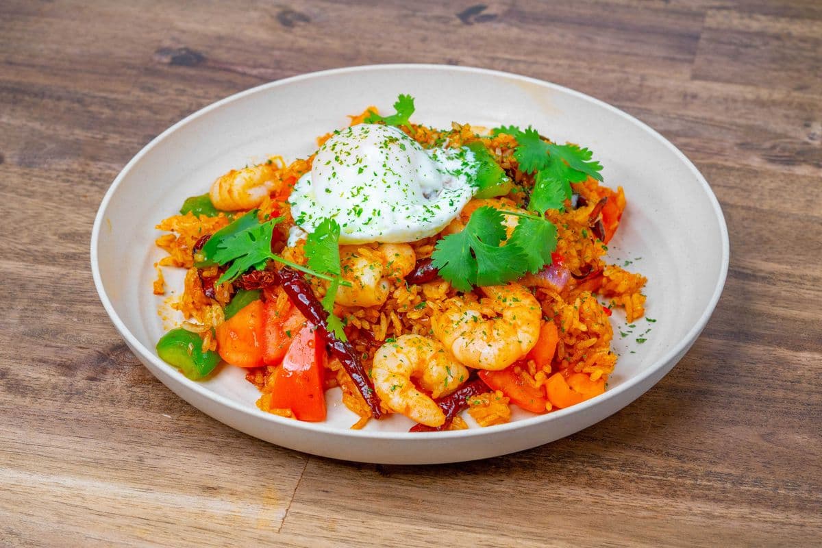 Tom-yum Shrimp Fried Rice