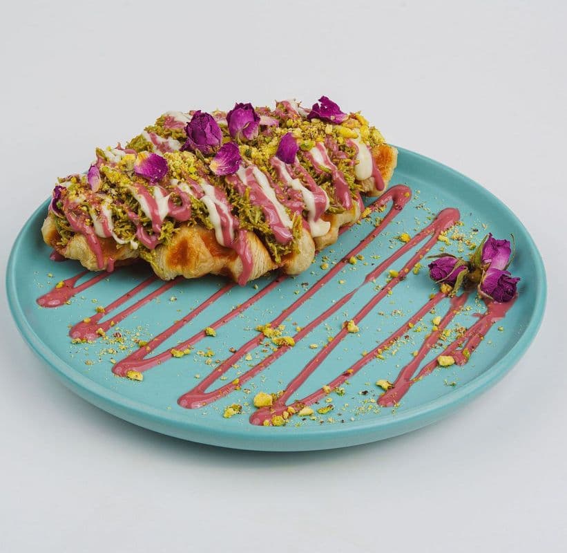 Dubai Chocolate Croffle