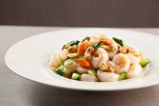 Shrimp with Vegetables and Cashew Nuts / 腰果蝦仁