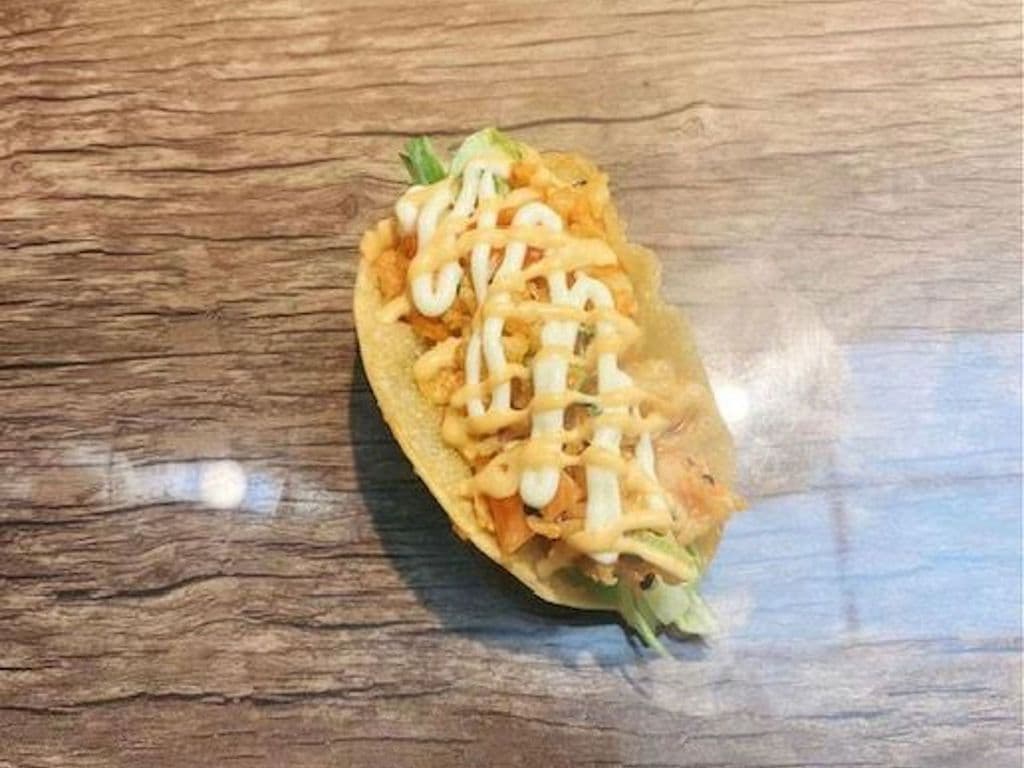 spicy crab tacos(3pc)