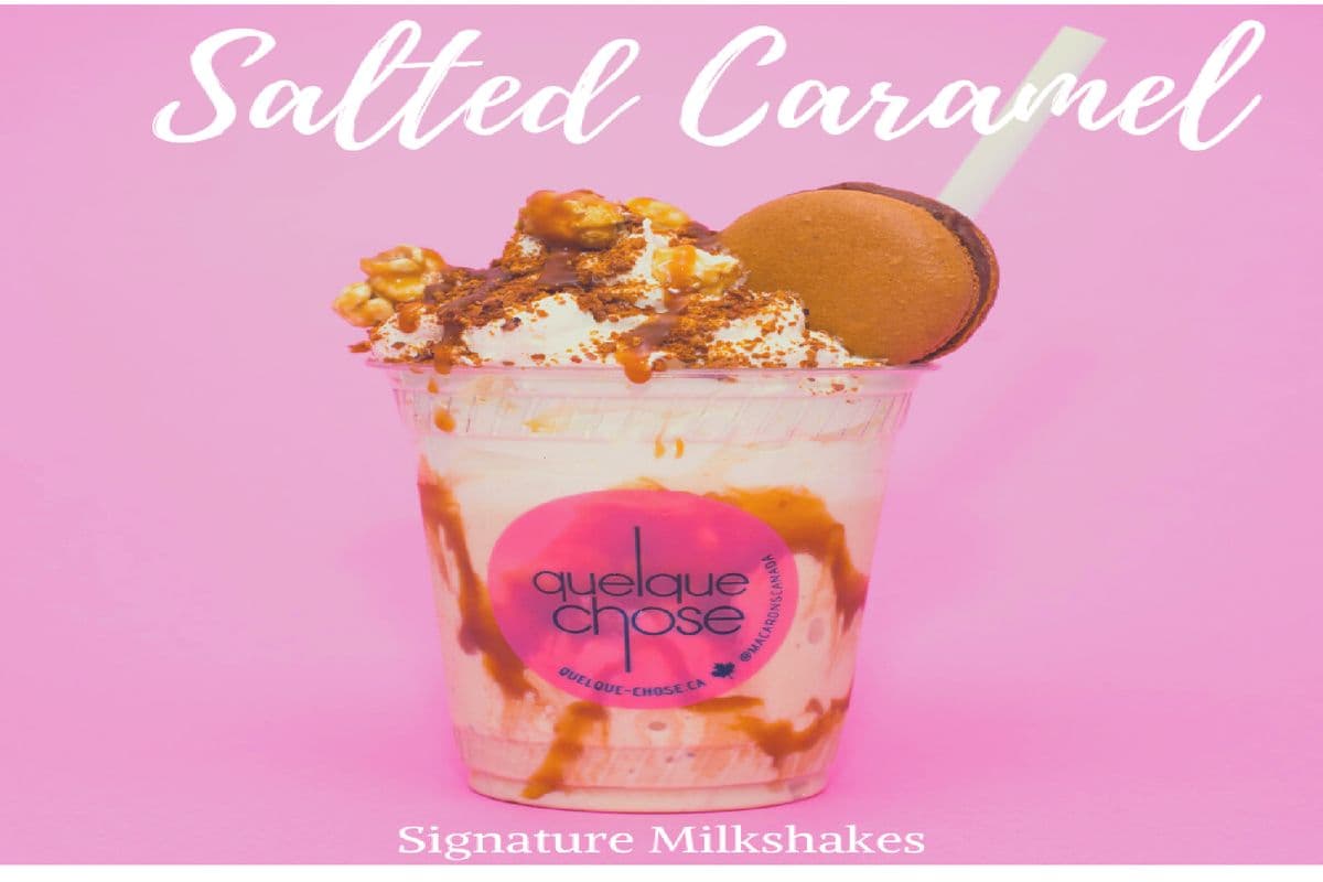 Salted caramel Milkshake
