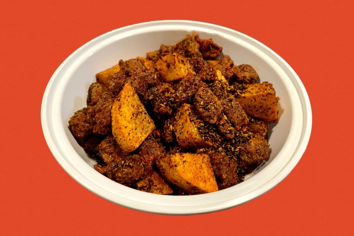 T6. Sauteed Diced Lamb with Cumin