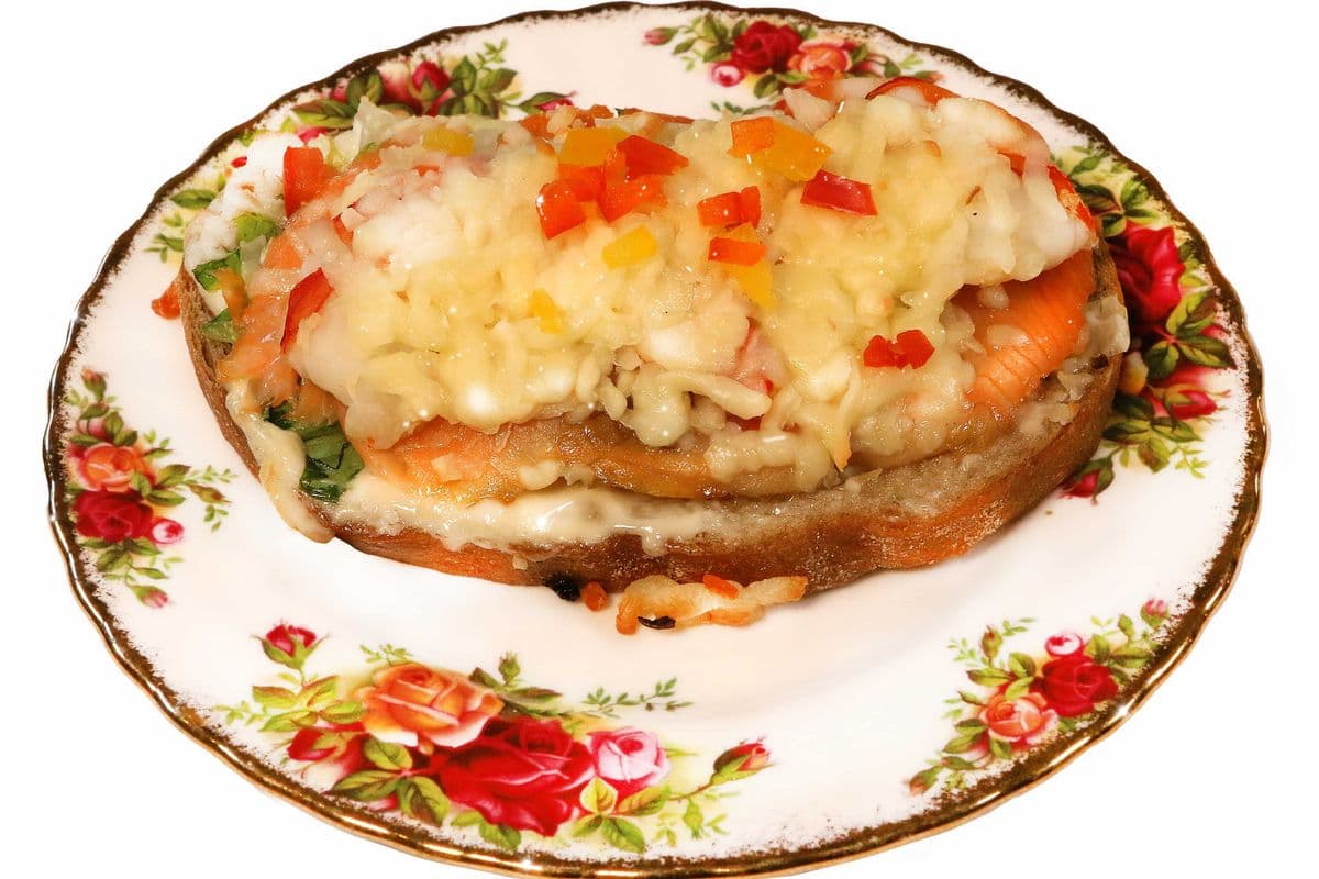 Mr. Gold's Seafood Bruschetta