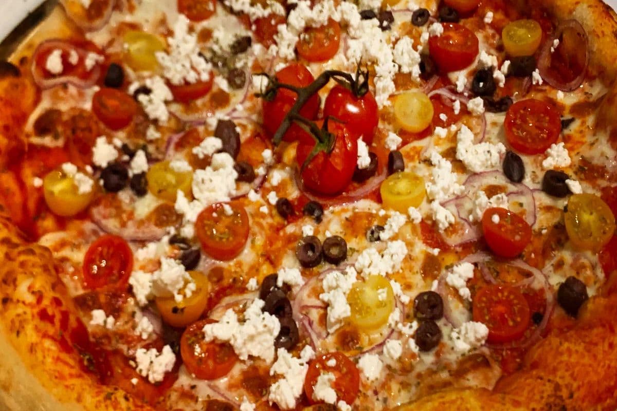 14" Large Big Fat Greek Pizza