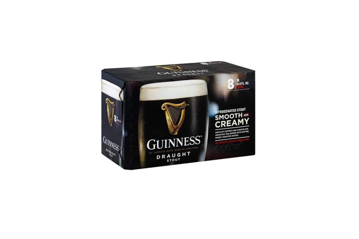 Guinness Draught 440ml 8pk Can