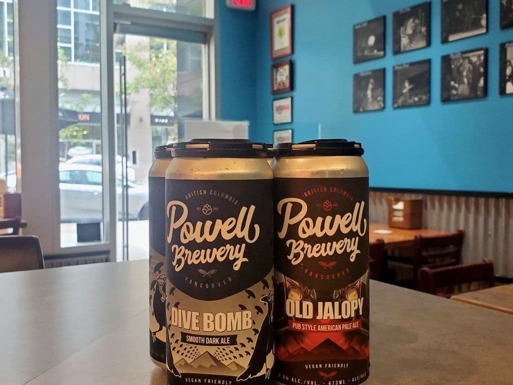 Powell Brewing DIVE BOMB - OLD JALOPY Variety Pack, 4pk - 473 ML can beer (5.5% ABV)