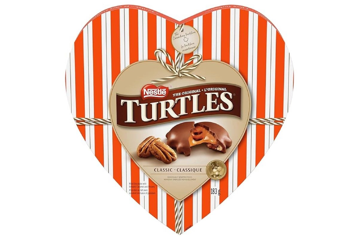 Turtles Chocolate Heart
