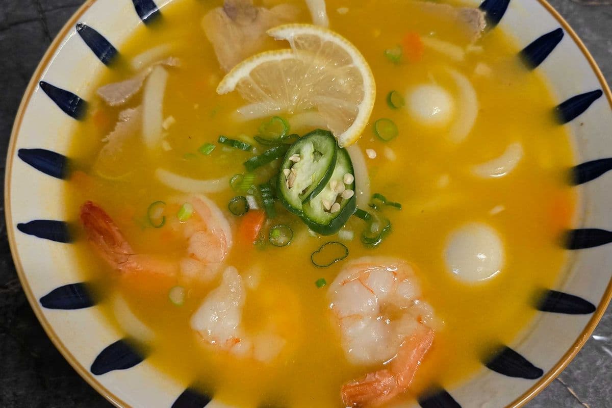 Sea Food Soup Cake