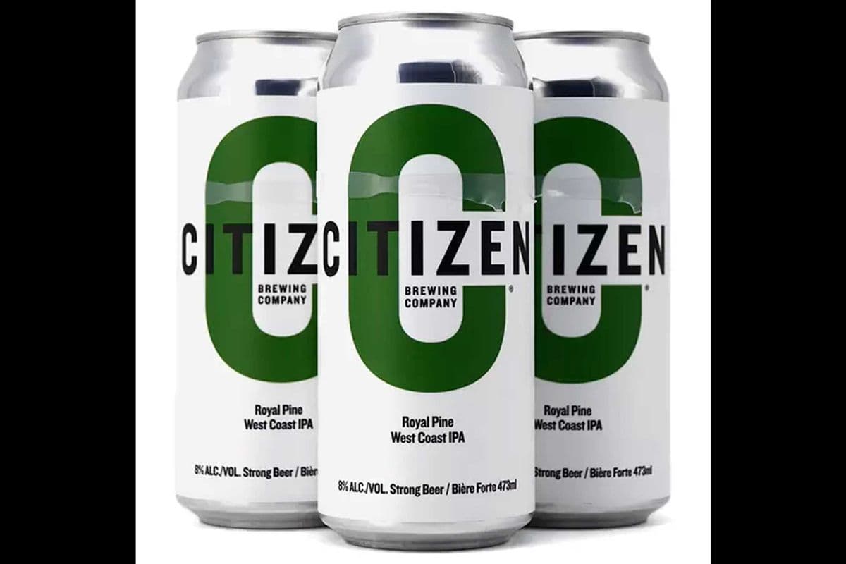 CITIZEN ROYAL PINE WEST COAST IPA (4 x 473ML CANS) (4 x 473ML)