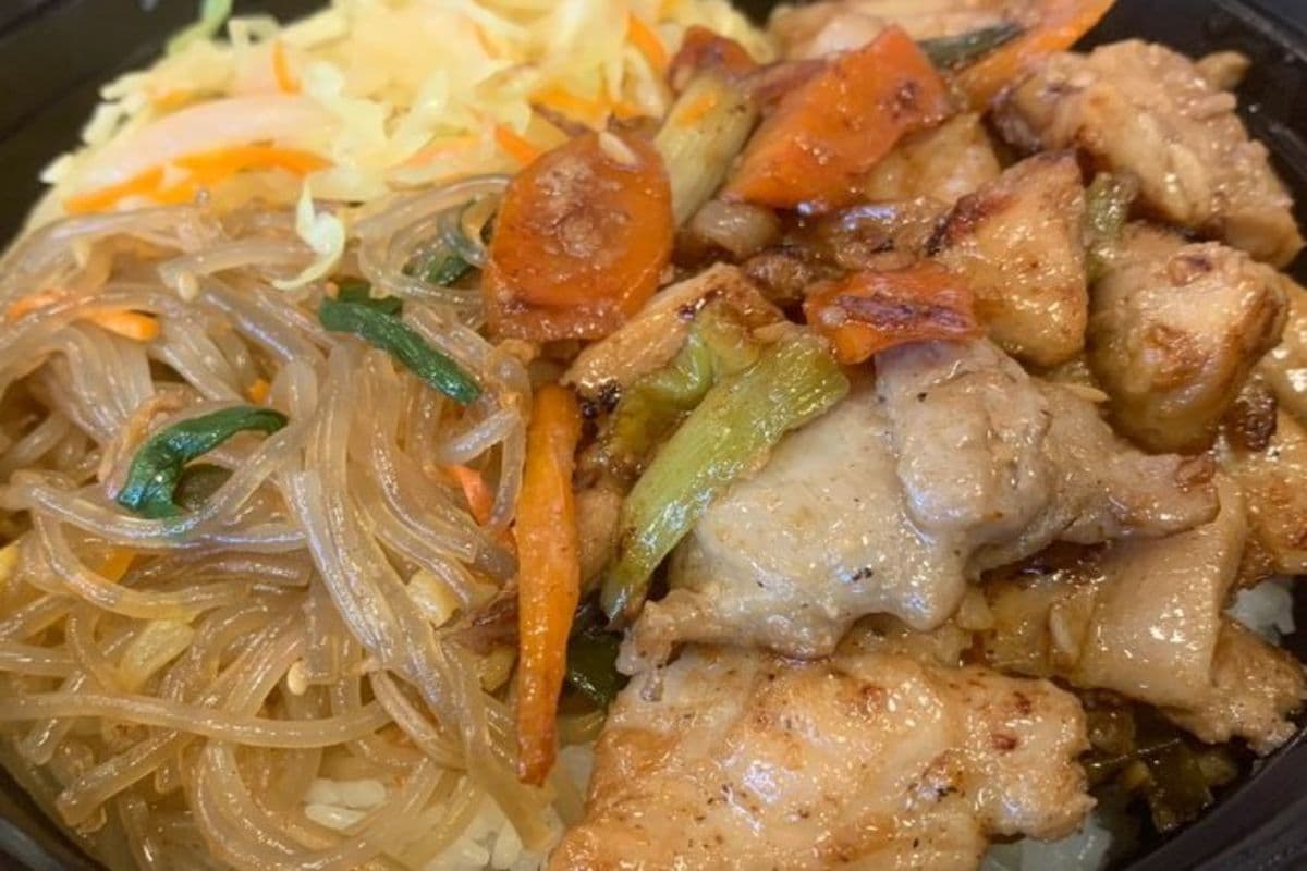 D2. Korean Style Chicken on Rice