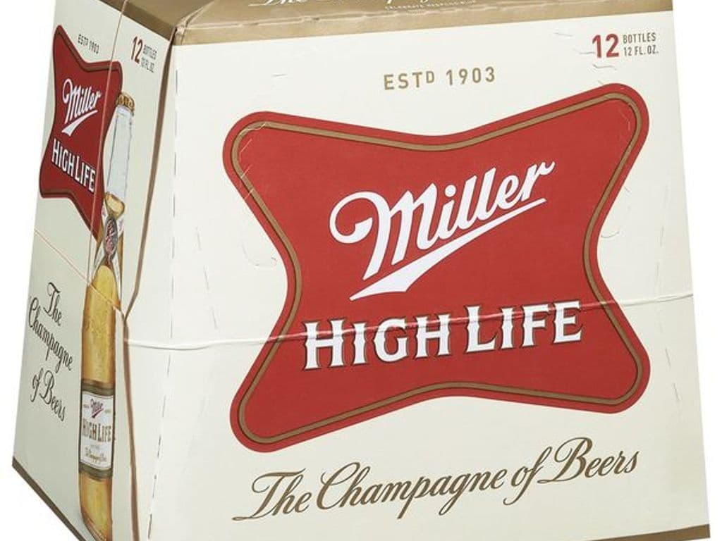 Miller High Life Bottles (355 ml x 12 ct)