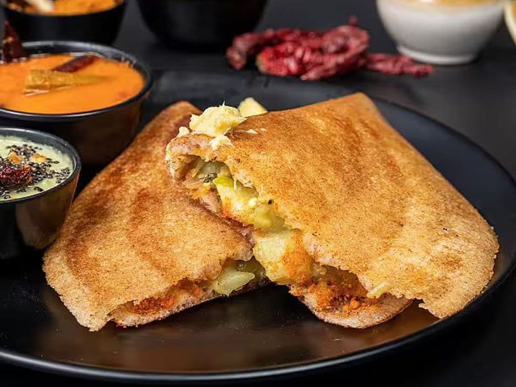 Ghee Podi Masala Dosa