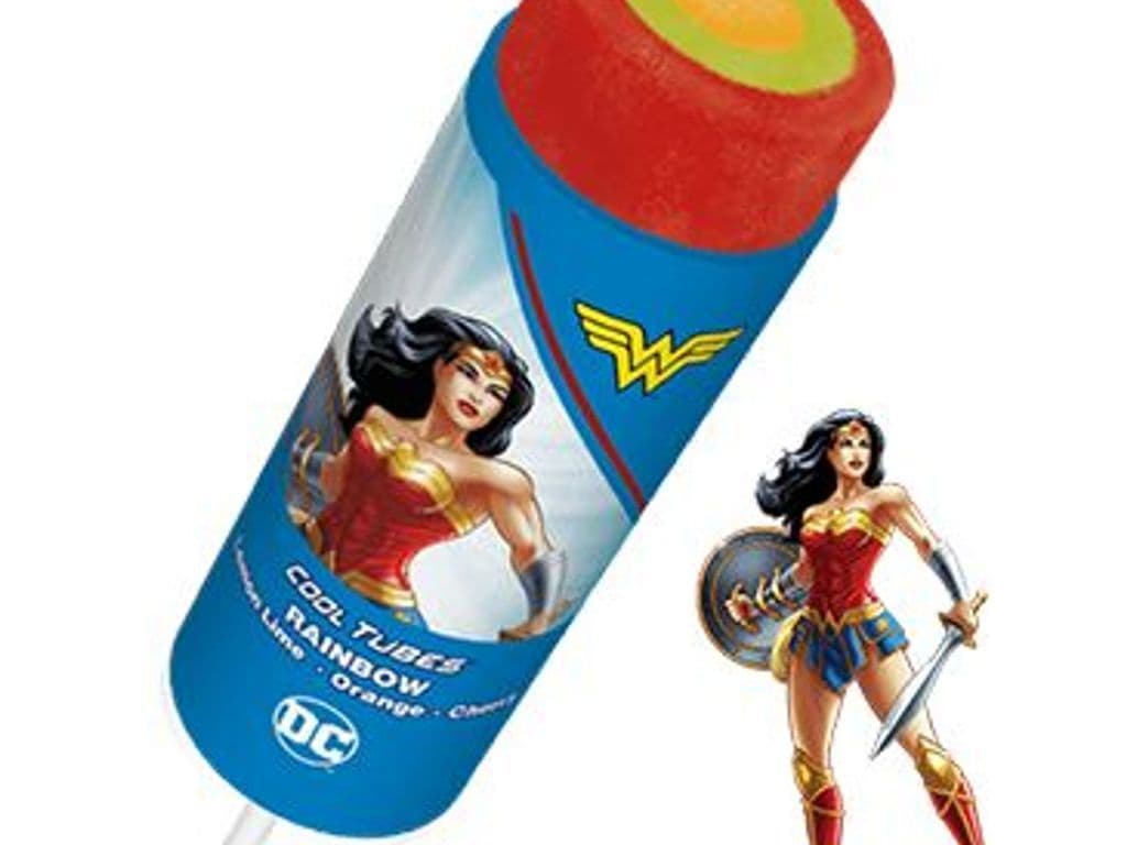 Wonder Woman Rainbow Cool Tubes 89 mL