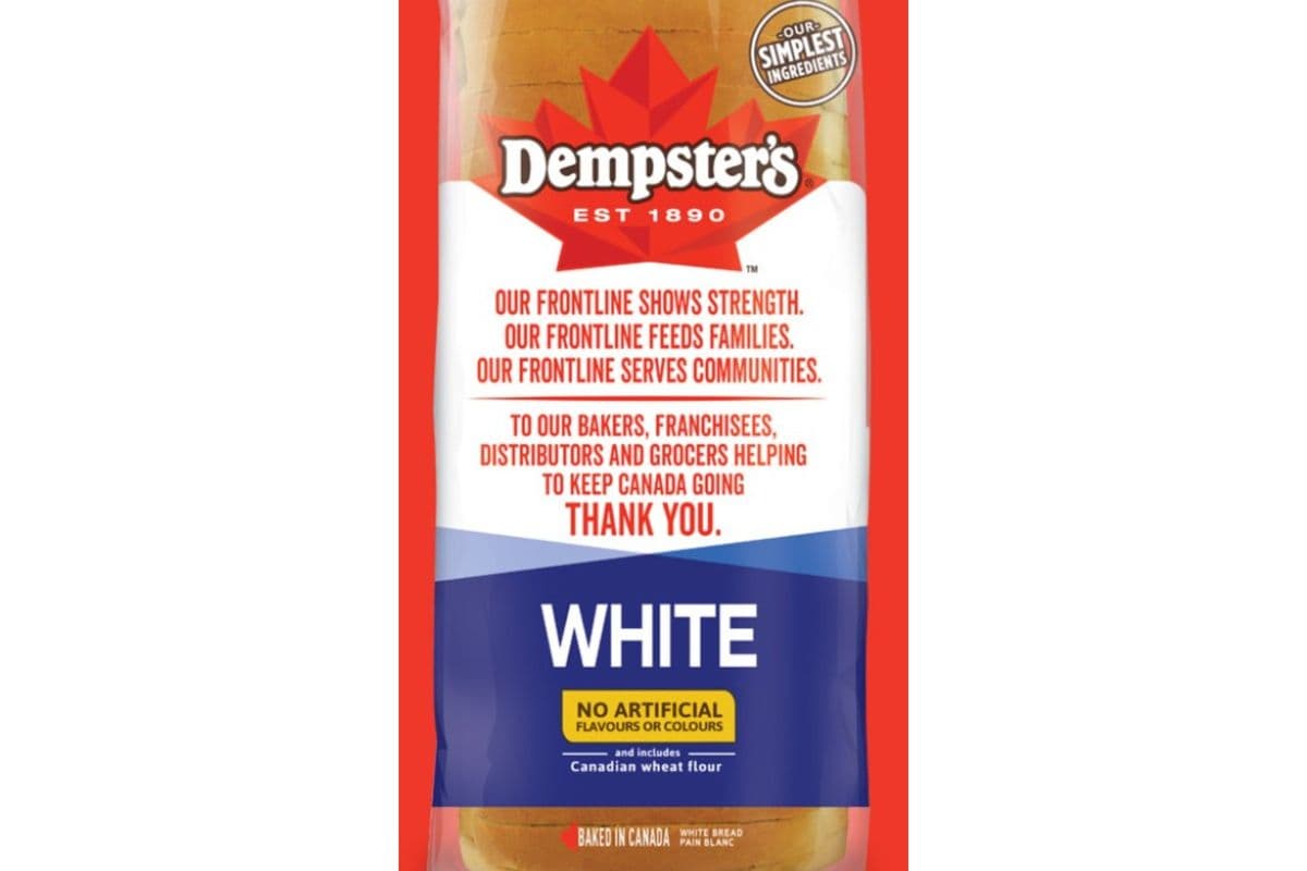 Dempster White Bread (570g)
