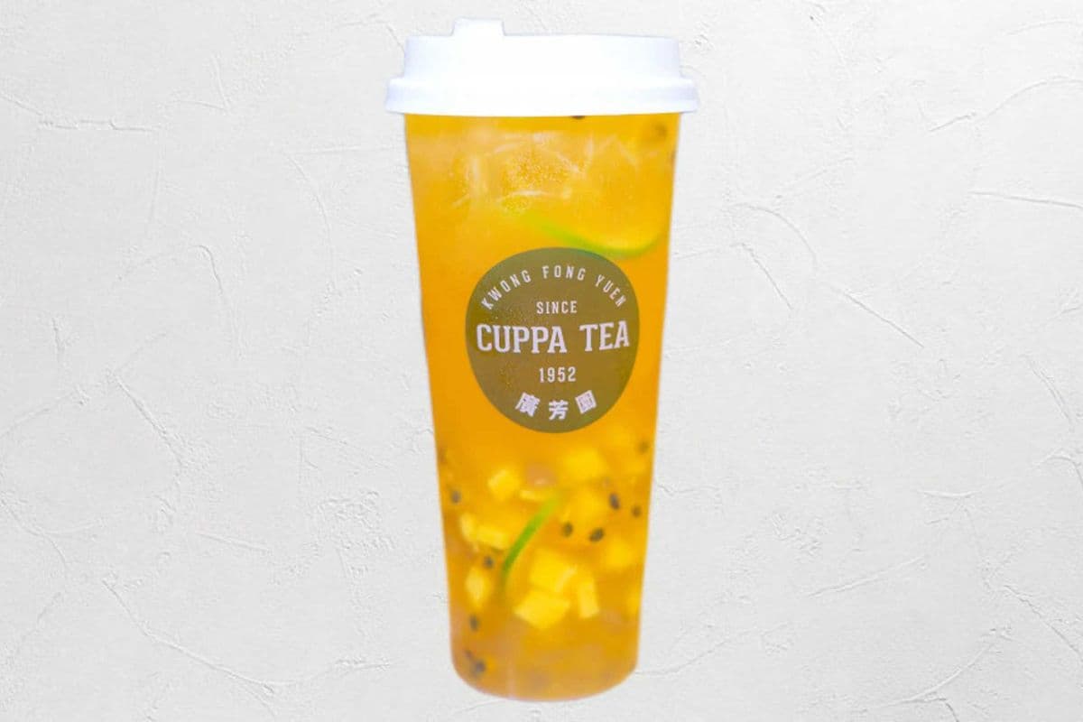 Mango Passion Coconut Jelly Iced Tea