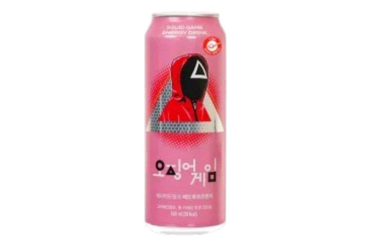 Squid Game Energy Drink Pink (China) (500ml) (20 Cal)