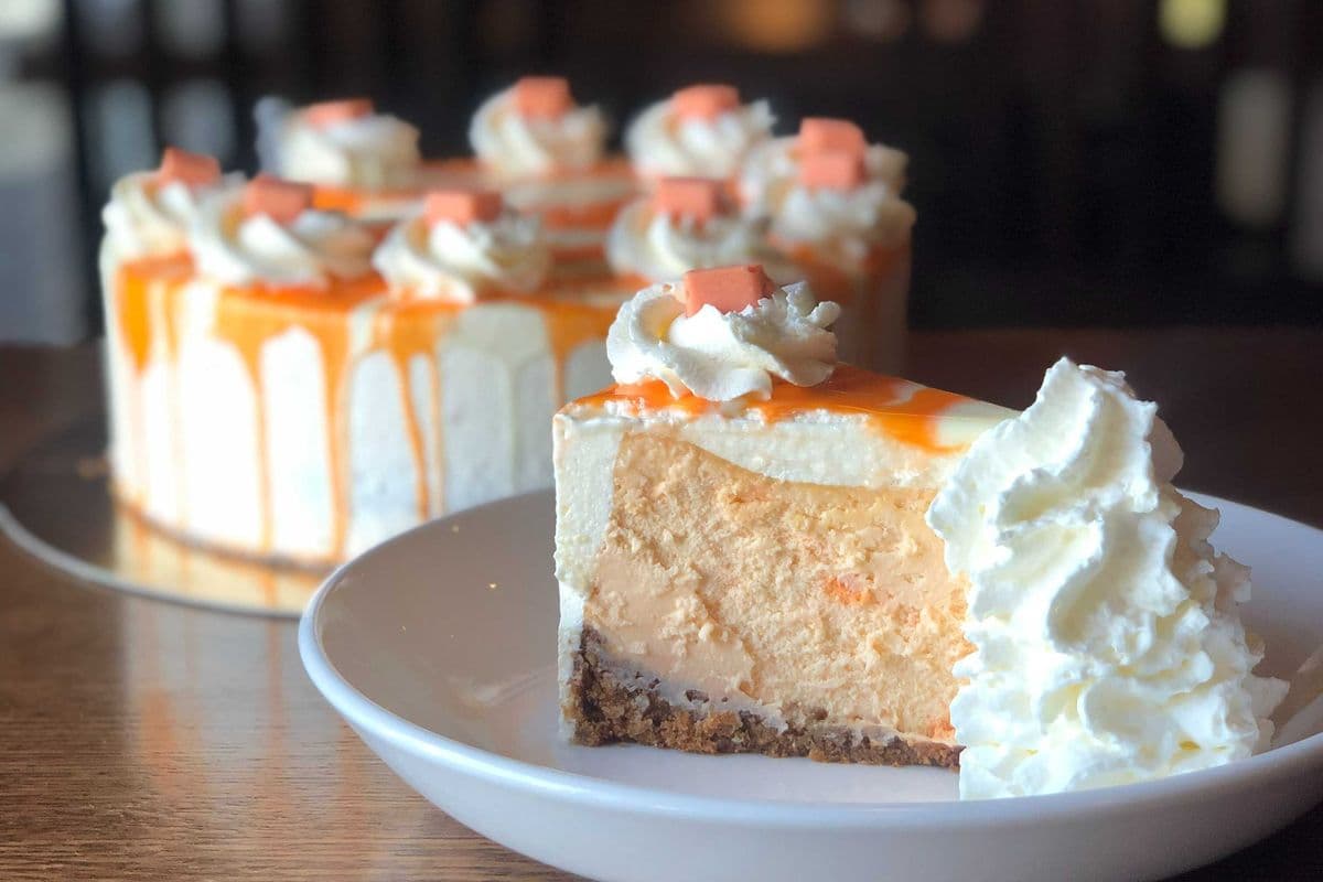 Orange Cream Cheesecake