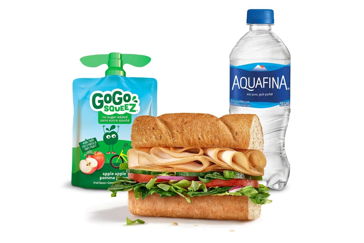 Trio dinde pour enfants / Turkey Breast Kids’ Pak® Meal (220 Cals)