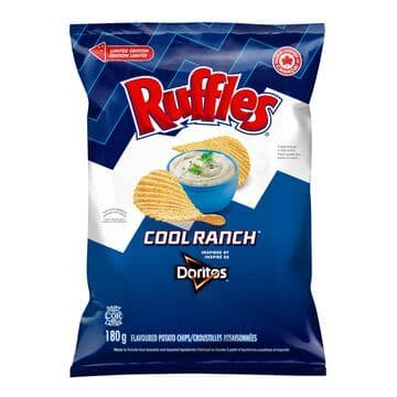 Ruffles Cool Ranch 180g/ Ruffles Cool Ranch 180g