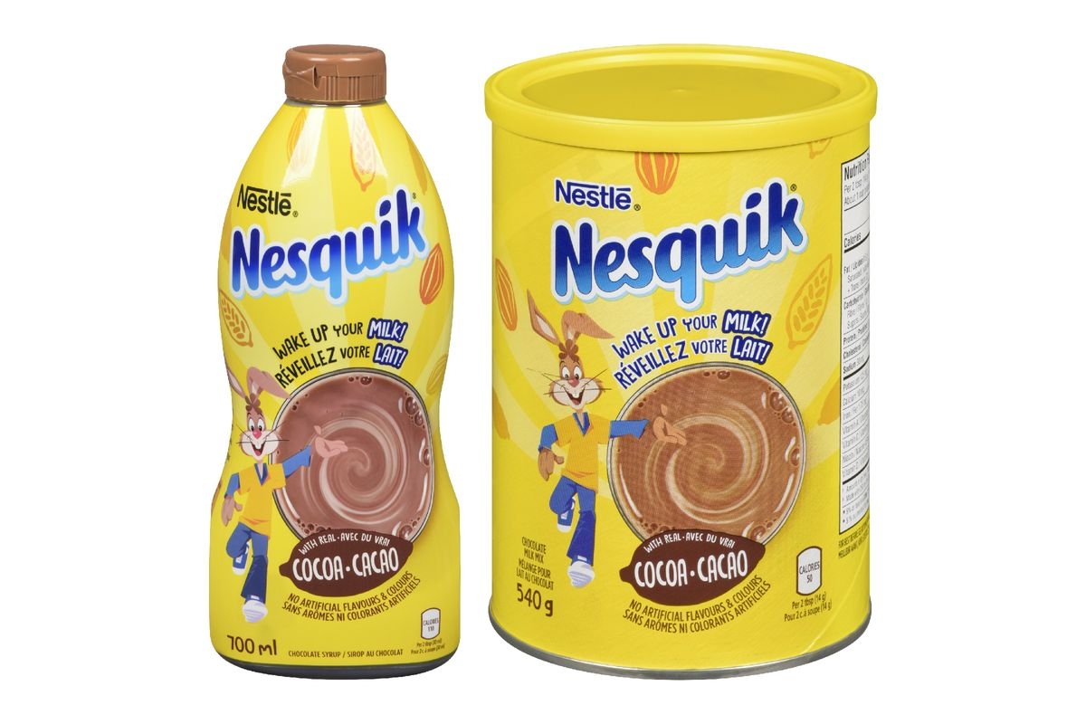Nestle Nesquik Syrup and Powder