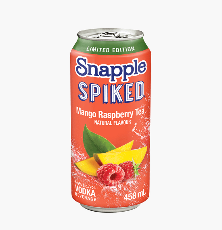 Snapple Spiked Mango Raspberry Tea (1 x 458 ml)