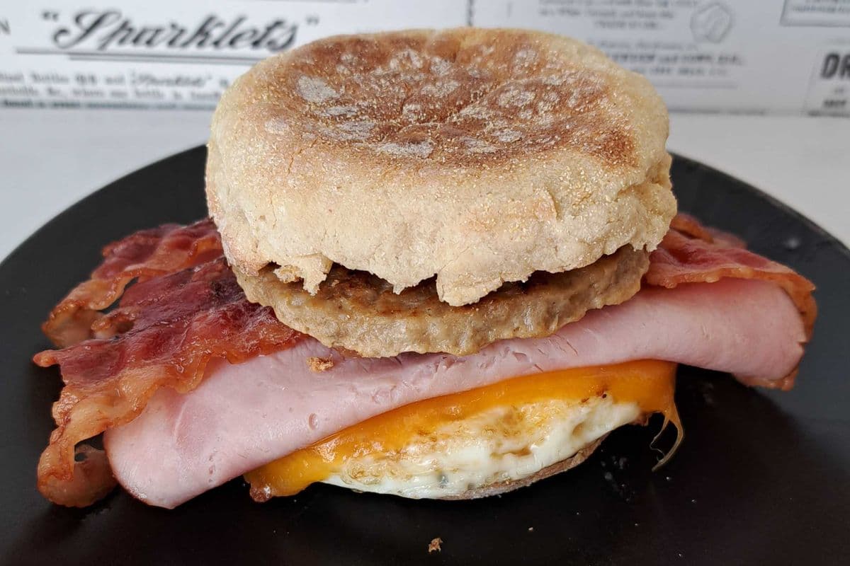 The Big Time Breakfast Sandwich