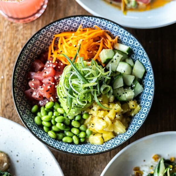 Ahi Tuna Poke Bowl